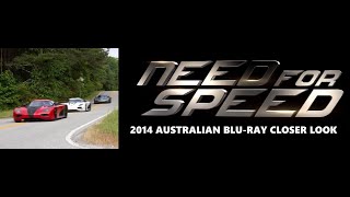 Aaron Paul, Imogen Poots, Dominic Cooper Need For Speed (2014) 2014 Australian Blu Ray Closer Look.