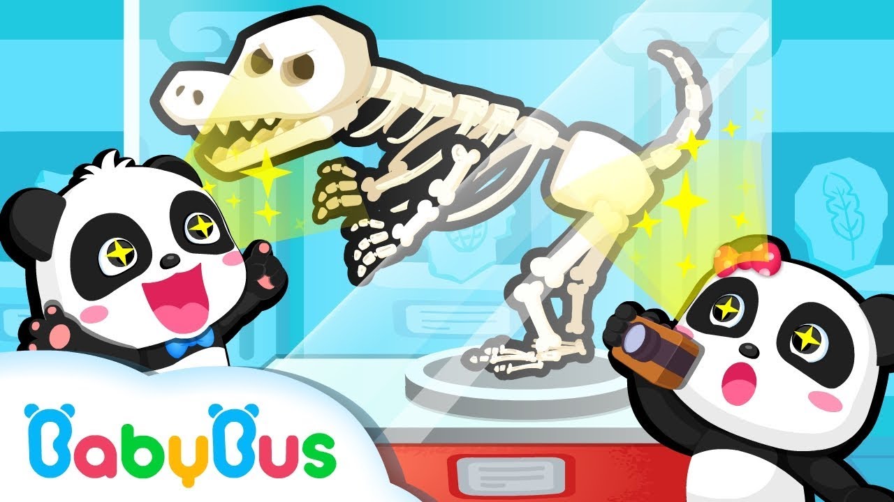 Going to Amazing Museum | Kids Good Manners | Dinosaur Fossils | BabyBus