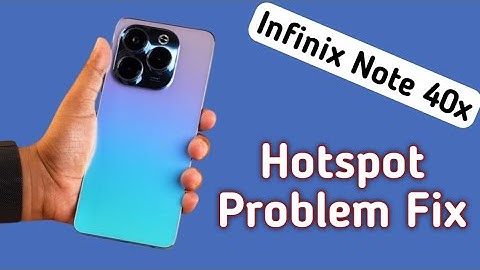 Infinix Note 40x Hotspot problem kaise solve kare, how to solve Hotspot problem in infinix, reset ho