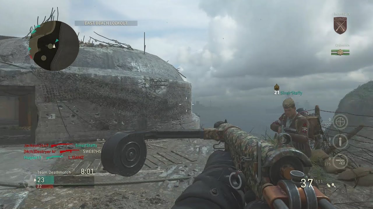 Call of Duty WW2 Multiplayer Gameplay - YouTube