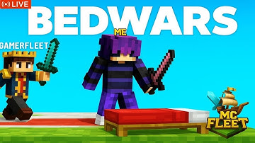 Dominating Bedwars In McFleet!