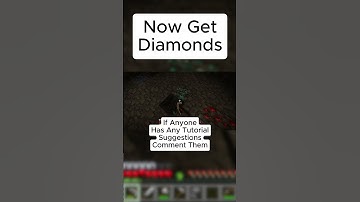 How To Make A Diamond Pickaxe In Minecraft