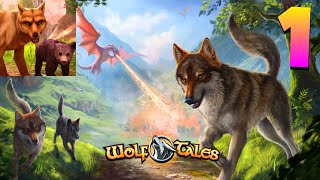 Wolf Tales: Online Wild Animal Sim - Full Gameplay Walkthrough en Español Parte 1 (Android & iOS) screenshot 4