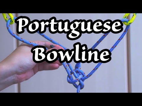 How to tie a Portuguese Bowline Knot