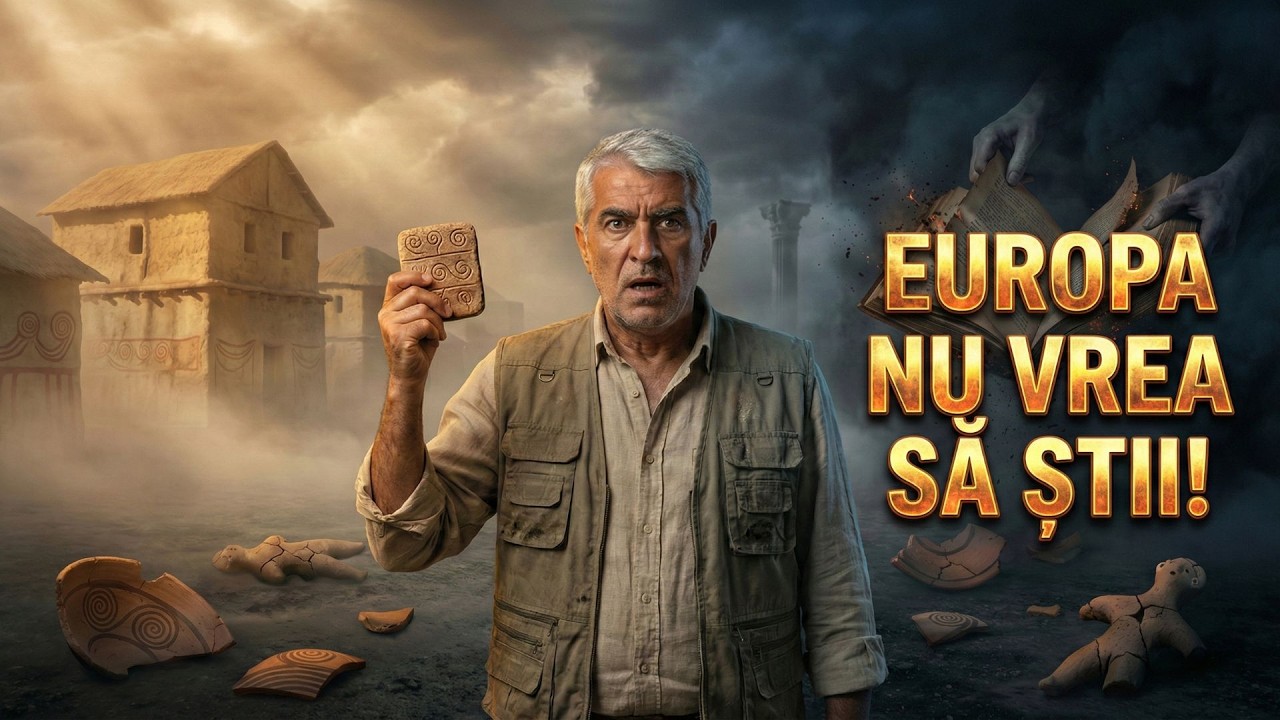 De ce ROMÂNIA a fost ȘTEARSĂ din ISTORIA EUROPEI? 7.000 ANI de CIVILIZAȚIE ASCUNSĂ! Cine a DECIS?