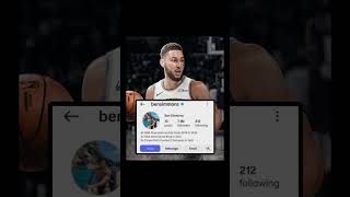 Bin Simmons Showcased His Nba 2K Awards On His Profile