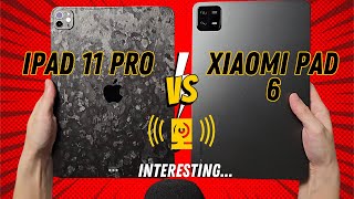 Xiaomi Pad 6 vs iPad 11 Pro : Speaker Comparison Test ?