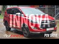 2018 toyota innova  touring sport  24l 148bhp  pov test drive 49  revlimits 