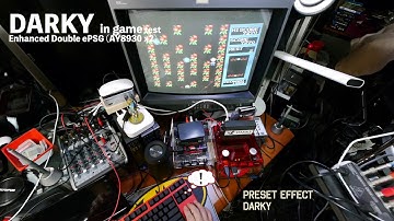 Darky in game test - Pippols MSX