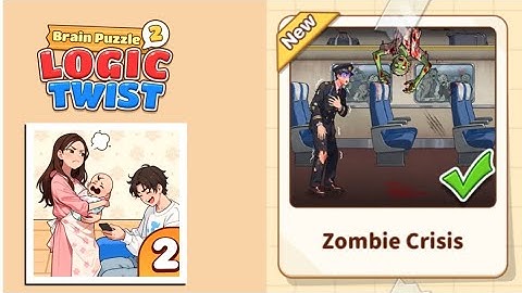 Brain Puzzle 2: Logic Twist Level 112 | zombie crisis Gameplay