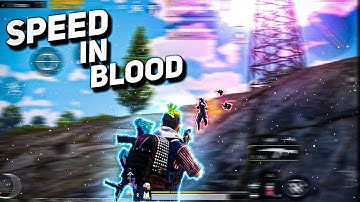 SPEED IN BLOOD 💙⚡ | BGMI (4K) MONTAGE IN MI K20 PRO 🔥  WITH CORVUS OS AND QUANTIC KERNEL