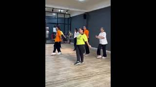Aerobics choreography class basic to advance.. #fitness #tutorial #learning #weightloss #meerut