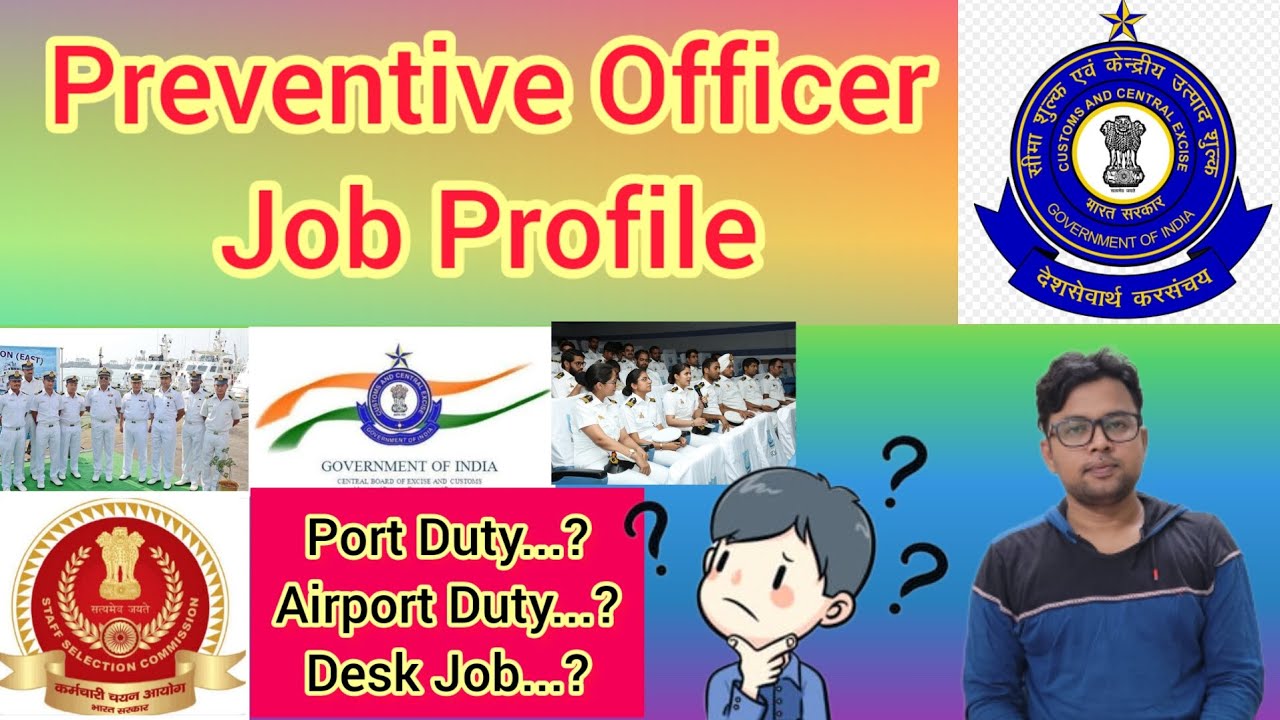 Preventive Officer Job Profile ssc cgl preventive officer customs preventive-officer-job-profile-ssc-cgl-preventive-officer-customs