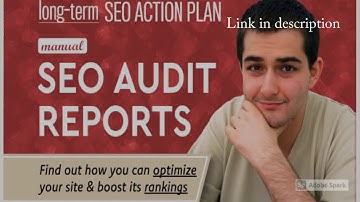 I will create an actionable SEO audit report with long term action plan to execute