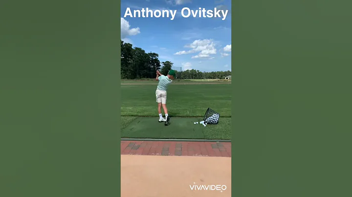 Anthony Ovitsky 7 yr old golf swing