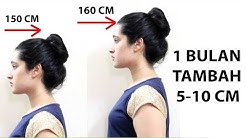 CARA MENAMBAH TINGGI BADAN PALING CEPAT | CARA MENINGGIKAN BADAN ALAMI - Durasi: 5.00. 