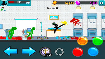 Anger of Stick 5 - walkthrough LvL 8 ( Stickman Android Gameplay ) Droidnation