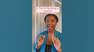 Thumbnail of 3 Tips for Speaking at Funerals