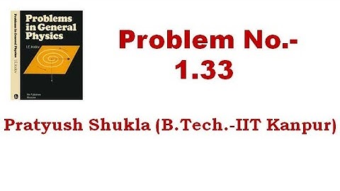 I.E.Irodov: 1.33 || JEE Mains & Advance || NEET || Mechanics || Kinematics || Projectile Motion