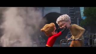 Incredibles 2 Underminer Action Scene Animation, 2018