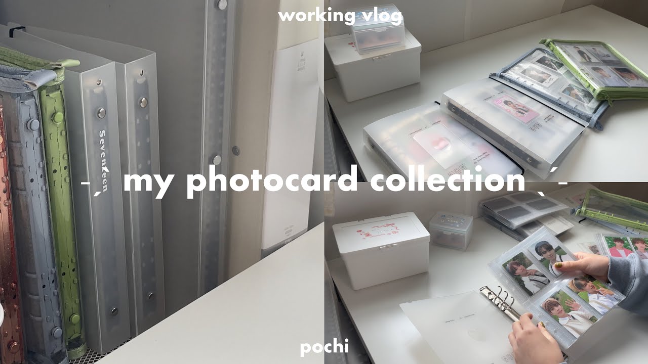˗ˏˋ carat vlog ˎˊ˗ トレカ整理 / トレカ収納 ︴SEVENTEEN