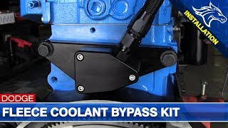 Coolant Bypass Kit by Fleece Performance Install: 2005 Dodge Cummins 5.9L Automatic
