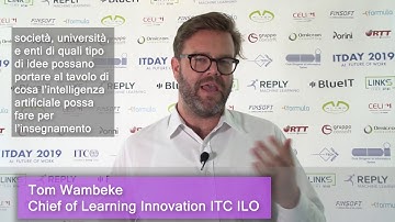 ITDAY2019 - Intervista a Tom Wambeke (ITC ILO)