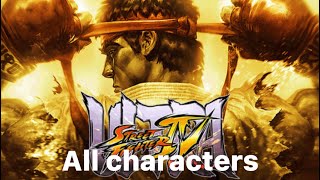 Ultra Street Fighter 4 all Characters Super Combos and Ultra Combos Full Gameplay