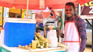 Sugarcane Juice Making