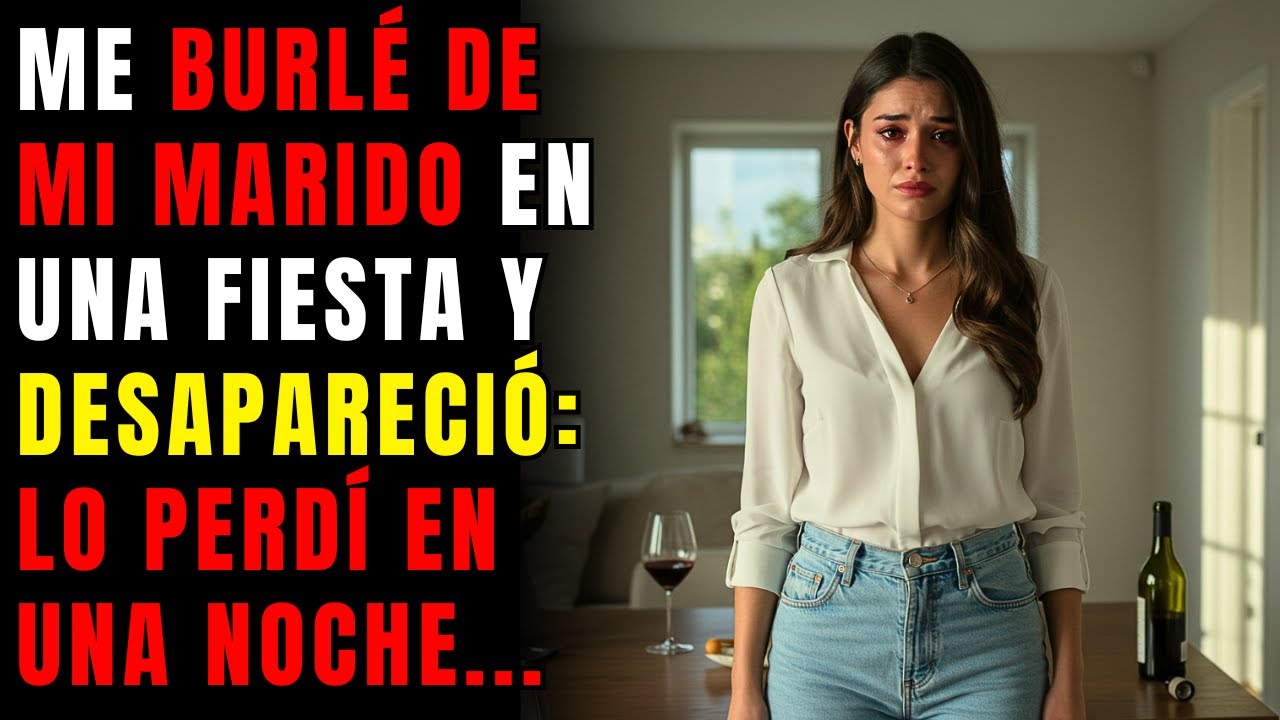 Me burlé de mi marido en una fiesta y desapareció: lo perdí en una noche. Destruí mi matrimonio en..