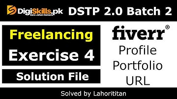 Digiskills freelancing exercise 4 Batch 2.0 2022 | freelancing hands on exercise 4 Batch 2.0