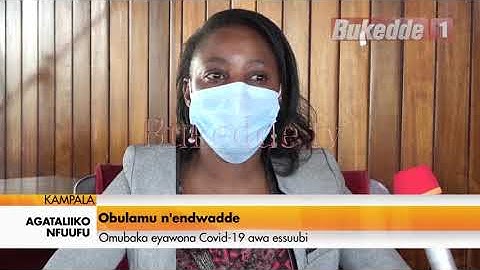 Agataliikonfuufu Obulamu n'endwadde   Omubaka eyawona COVID 19 awa essuubi