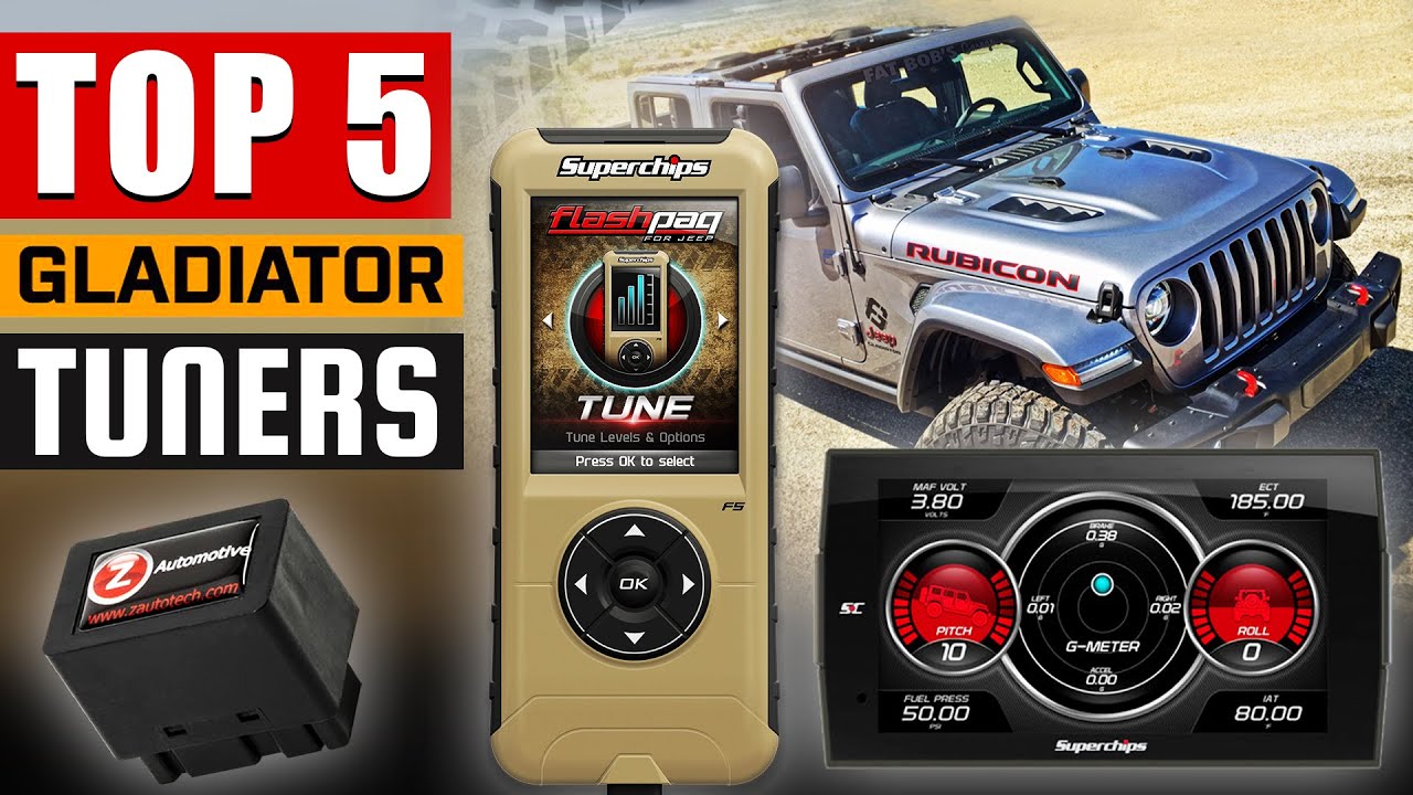 🥇TOP 5: Best Programmer & Tuner for Jeep Gladiator - YouTube