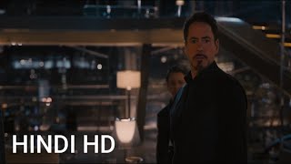 Avengers Vs Ultron First Fight Avengers Age Of Ultron Movie Clip In Hindi Hd