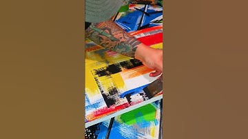 Creëer diepte voorbij het oppervlak / Tips en trucs voor abstracte kunst #kunst #abstractkunstenaar