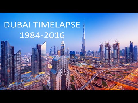 Dubai Satellite Timelapse 1984 to 2016