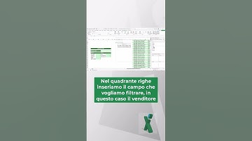 EXCEL TRUCCHI: 💚 👉 Usare filtri pivot in una formula #shorts #excel #exceltips #excelclub