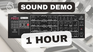 Behringer Pro-800 – 1 Hour Synth Exploration | Sound Demo