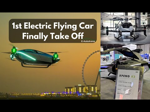 First Electric Flying Car Finally Take Off - eVTOL