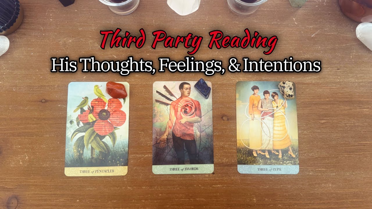 THIRD PARTY READING//THEIR THOUGHTS, FEELINGS, & INTENTIONS FOR YOU 🔮PICK A CARD🔮 // TIMELESS