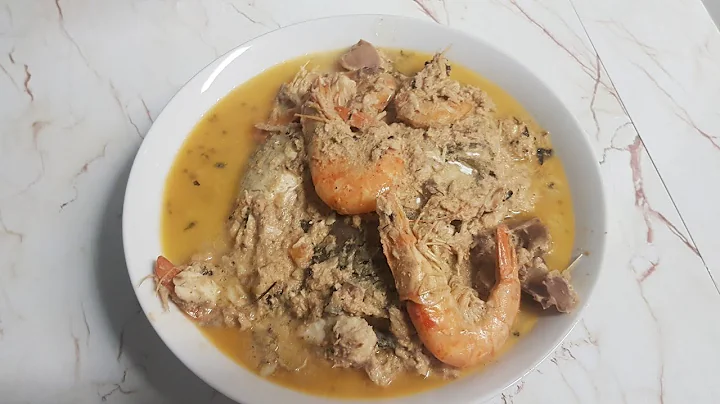 How to Cook Fresh fish : White Egusi pepper Soup (Delta way)|Seafood Recipe