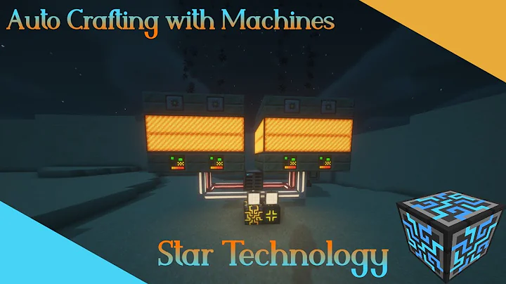 (GregTechCEu Modern) Star Technology | AE2 Machine Autocrafting Tutorial