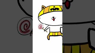 【#イラスト】#illustration  #halloween  #drawing  #doodle   #イラストメイキング #ハロウィン #cat #猫 #shorts