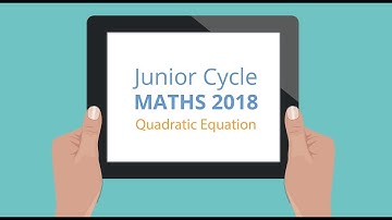 Junior Cycle Maths - Quadratic Function Tutorial