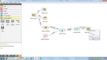 Image Classification Using Orange
