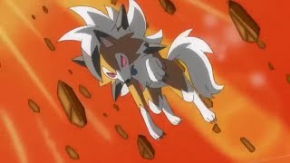 Lycanroc's Special Z Move  SPLINTERED STORMSHARDS   Pokemon Sun and Moon Episode