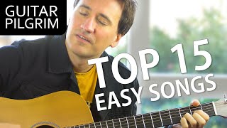 TOP 15 EASY ACOUSTIC SONGS OF ALL TIME!! chords