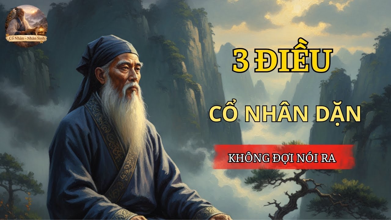 Cổ Nhân Dạy 3 Điều Phải Giữ Kín – Ai Hiểu Sớm Người Đó Thay Đổi Vận Mệnh | Nhân Sinh