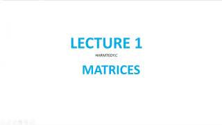 Celebrity LECTURE 1 (INTRODUCTION TO MATRICES)  Harmtedy MULUNGUSHI UNIVERSITY MSM 112 Net Worth