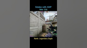 How to Retake w/ the AWP in #cs2